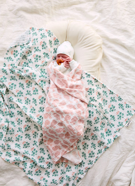 Callowesse Newborn Baby Swaddle - 0-3 Months - Bunny Buddies