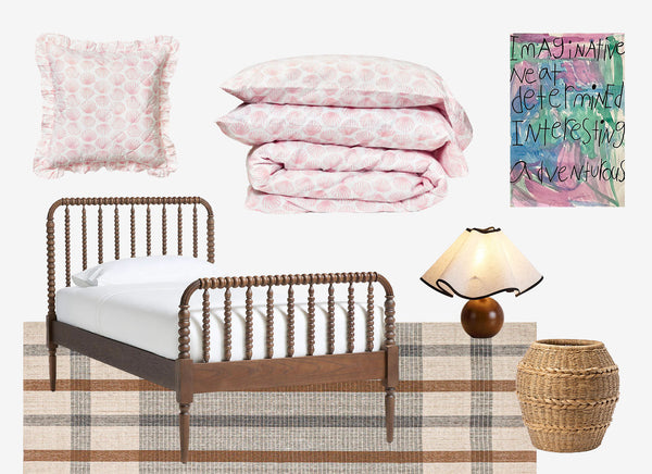 Kid's Bedroom Roundup: Pink, but not too pink