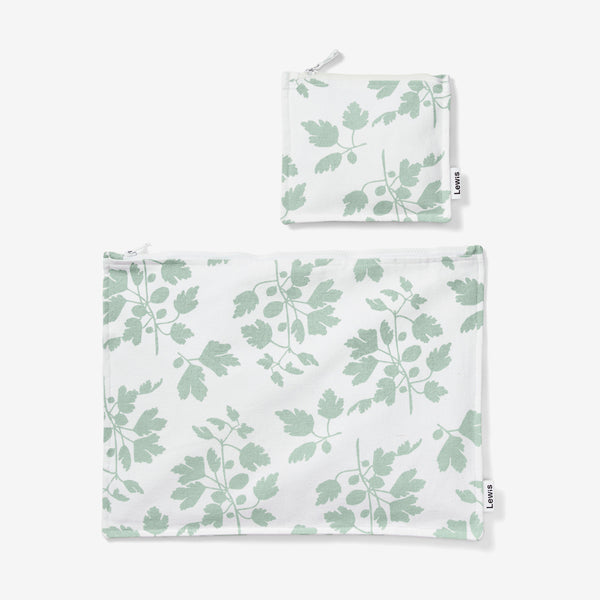 XL + Small Pouch Set - Fig | Agave