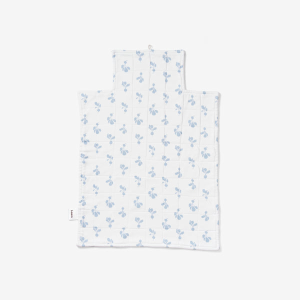 Stroller Blanket + Changing Mat - Mini Radish | Bay Blue