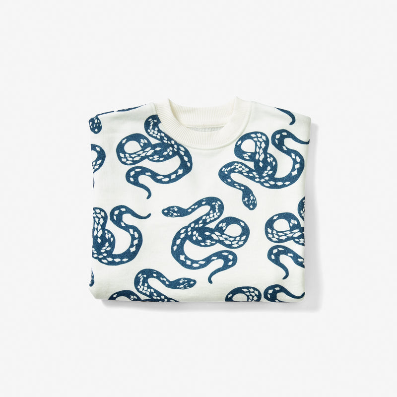 Sweatshirt - Snake | Denim