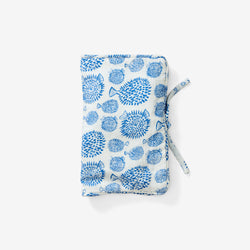 Wipes + Diaper Case - Blowfish | Marine