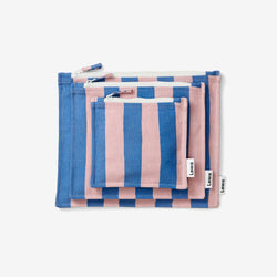 Zip Pouch Set - Stripe | Parfait