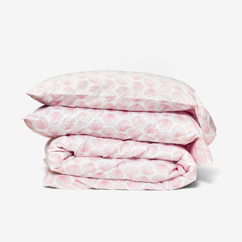 Duvet Cover - Scallop | Blush