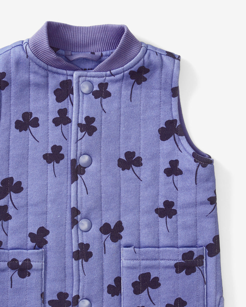 Quilted Vest - Clover | Wisteria