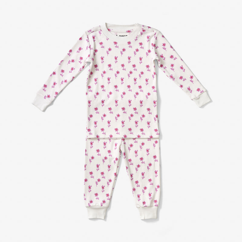 Pajama Set - Petite Fleur | Violet