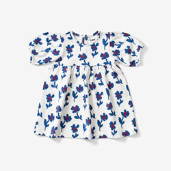 Balloon Sleeve Dress - Fleur | Denim